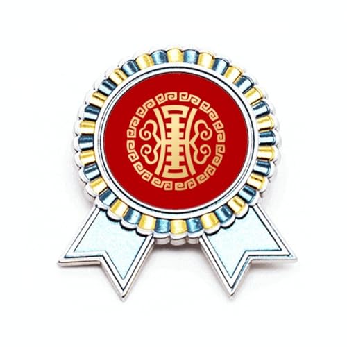 Broche porcelaine ronde nuage taille M métal pour customiser un gilet en maille