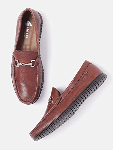 Image of Gabicci Zeppelin Leather Casual Slip On Shoes for Men |1203|
