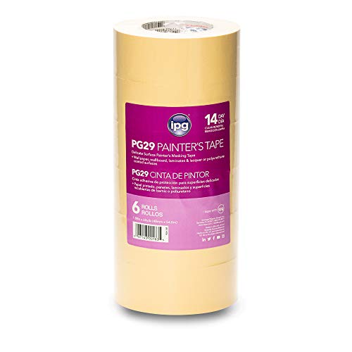 Image of IPG PG29 Delicate Surface Masking Tape, 1.88 inch x 60 yd, (6-Pack)