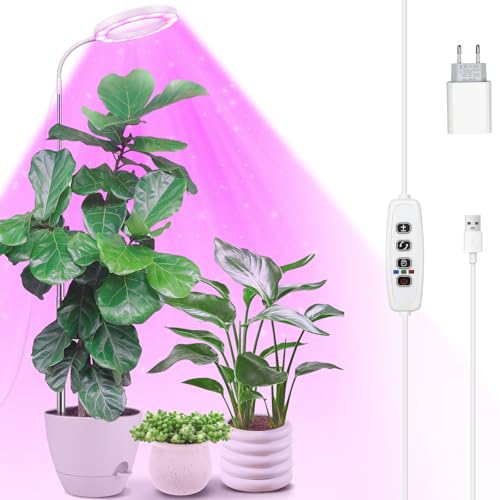 Pflanzenlampe LED Vollspektrum, 72 LEDs Grow Light für...