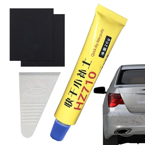 Pasta reparadora de arañazos para Coche | Espátula metálica de Secado rápido | Adhesivo para carrocería para abolladuras y Muebles | Pasta per Graffi | Masilla De Reparación | y hogar 2026