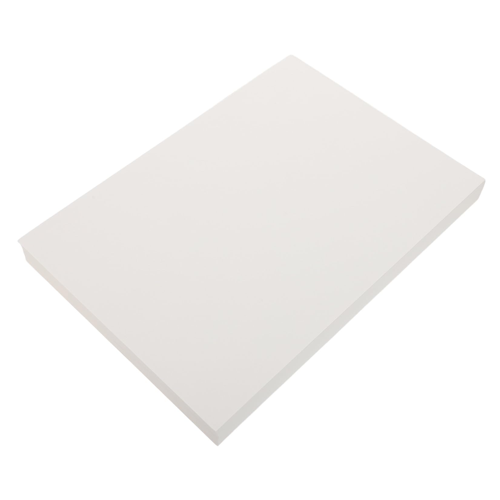 TOYANDONA 100 Pièces Papier Cartonné Ivoire Épais A4, pour Impression et