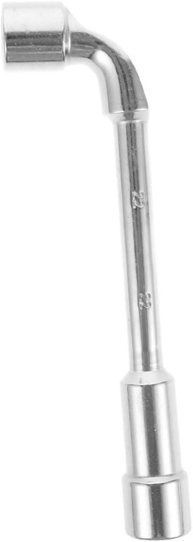 CHILDWEET 21mm L-shaped Angled Socket Wrench Double Ended Automotive Tire Repair Tool Sturdy Car Repair Socket Spanner for Lug Nut Removal