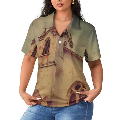 Polo de manga corta para mujer ideal para paseos y ocio relajado