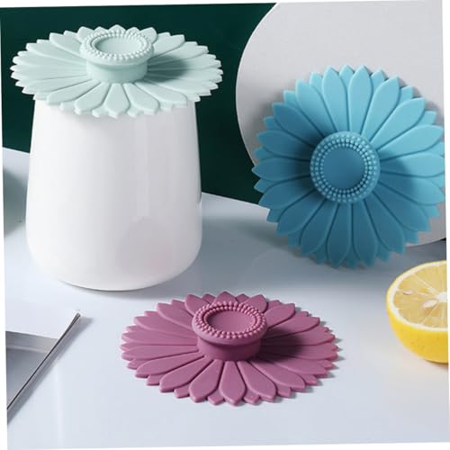 Couvercle de tasse en silicone durable - Lot de 12 protections réutilisables de qualité premium