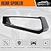 MODILOVER Trunk Spoiler Compatible with 2002-2007 Subaru Impreza WRX Sedan, ABS Plastic Unpainted Black STI Style W/LED Rear Trunk Tail Lid Racing Spoiler Wing