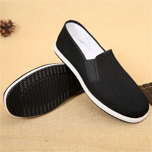 Beijing Cloth Shoes Men's Five-Layer Soles Vintage Breathable Casual Shoes for Middle-Aged and Elderly Men4