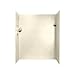 Swanstone SK-346072-072 Solid Surface 3 Panel Shower Side and Back Wall, Pebble