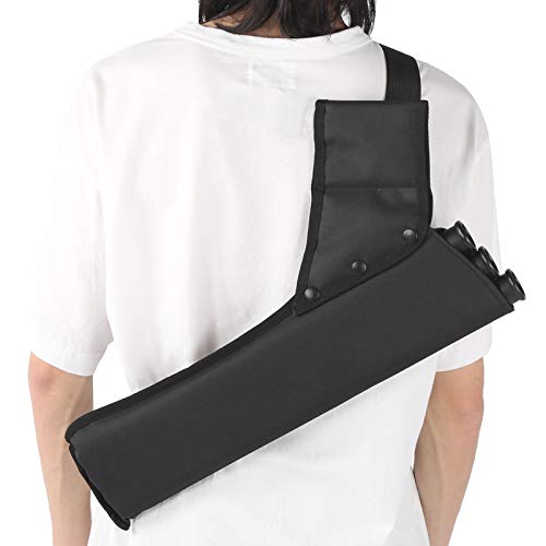 Carcaj para flechas EMUKOEP ajustable de 3 tubos para mano derecha 3