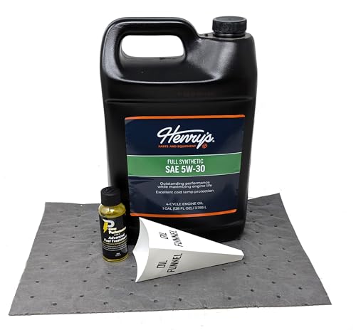 Aceite de motor sintético SAE 5W-30 Henry's 1 galón miniatura 1