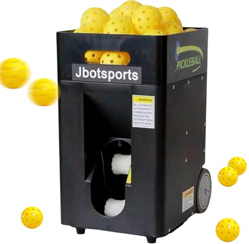 JP02 Portable Pickleball Machine - Swing,Spin Multiple Serve Modes Pickleball Trainer,Ball Thrower...
