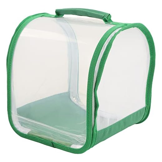 Jaula para Insectos Y Mariposas, Portátil Terrario de Malla Transparente, Plegable Al Aire Libre Planta de Observación Y Terrario de Animales Pequeños Recinto para Mariposas con Asa, 7.9x7.9x8.9in