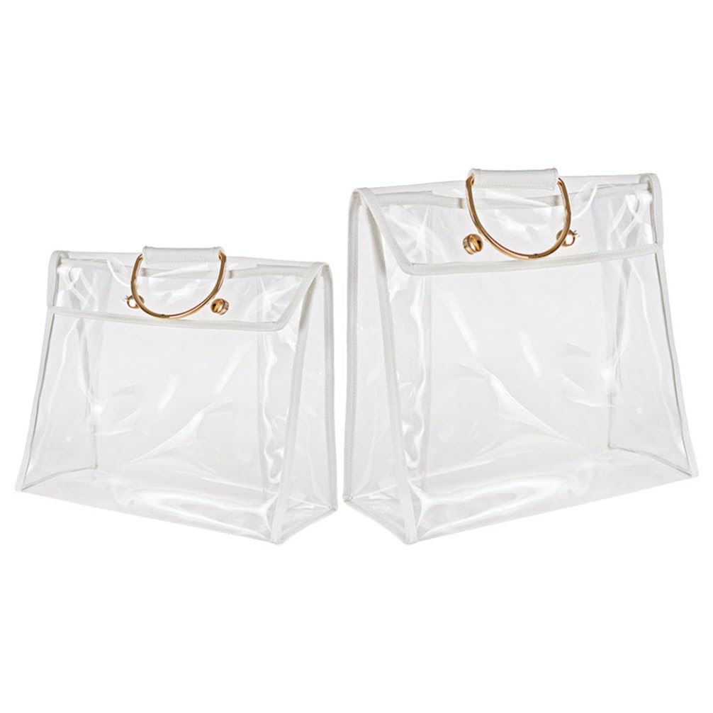 VALICLUD Organizador Transparente para Bolsos, 2 Piezas, PVC, Colgante