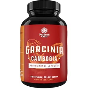 Strong Garcinia Cambogia Extract Capsules with 60% HCA – Non-Stimulant Garcinia Cambogia Weight Loss Supplement with Hydroxycitric Acid & Chromium for Balance, Energy & Metabolism Support – 60 Count