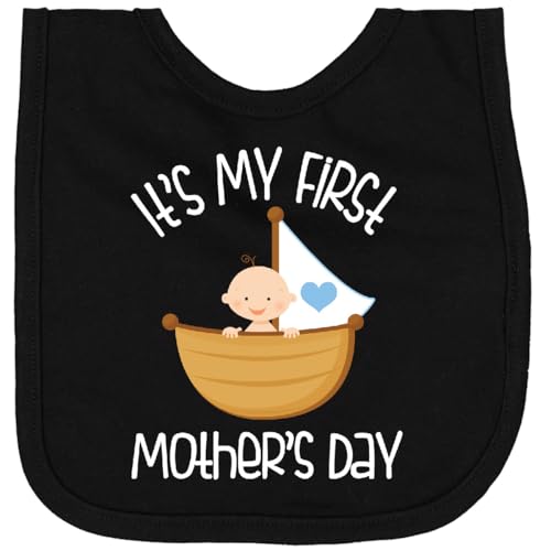inktastic 1st Mothers Day Outfit Boys Newborn Bib