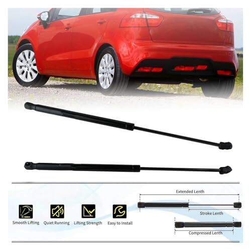 Vérin à gaz de hayon Kia Rio 2 2005-2011 à levage assisté