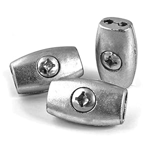 Oum 6mm Eiform Randklemme 15 Stück