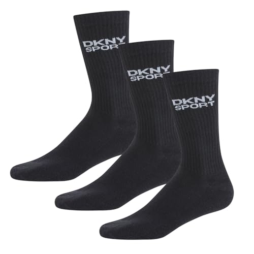 DKNY Hombres Calcetines deportivos Negro Talla 40-44