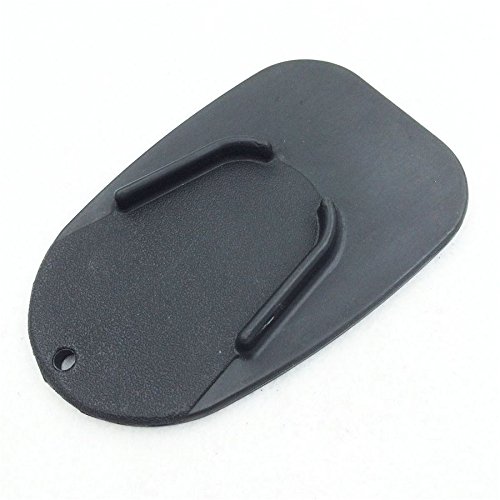 HK MOTO- Black kickstand plate pad Universal Suzuki Kawasaki Yamaha Ducati