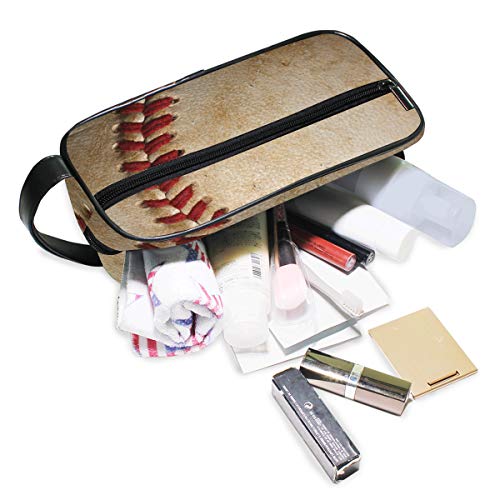 KUWT Travel Toiletry Bag Sport Ball Baseball Print Dopp Kit Portable Cosmetics Makeup Bag Organizer Toiletry Kit for Men Women 5 KUWT Travel Toiletry Bag Sport Ball Baseball Print Dopp Kit Portable Cosmetics Makeup Bag Organizer Toiletry Kit for Men Women