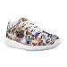 HUGS IDEA Kinder-Sneaker mit Tiermotiven, Puzzle-Druck, bequem, Laufschuhe, - mops - Größe: 31 EU