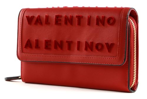 Image of Valentino Purse Cross Body Bag Concorde Wallet with Shoulder Strap Rosso red