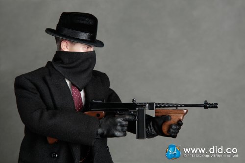 DID 1930 Chicago Gangster John 1/6 Scale 12 inch Collectible