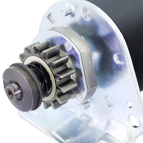 Steel Gear Starter 14 Teeth Replacement for Briggs and Stratton 593934 693551 030221 33R877, 12 12.5 13 14 14.5 15.5 16 16.5 17 17.5 18 18.5 19.5 HP Cub Cadet RTZ LT John.Deere D100 105 Holland Toro