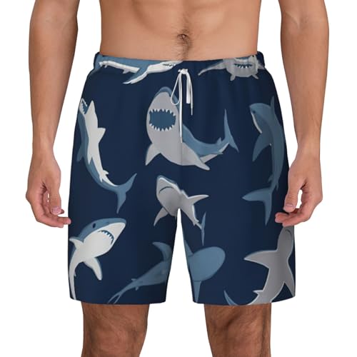 Bañador de playa de tiburones para las vacaciones de verano