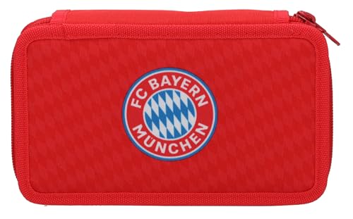 FC Bayern München Federmappe Rot Federtasche Schüleretui gefüllt Etui FCB