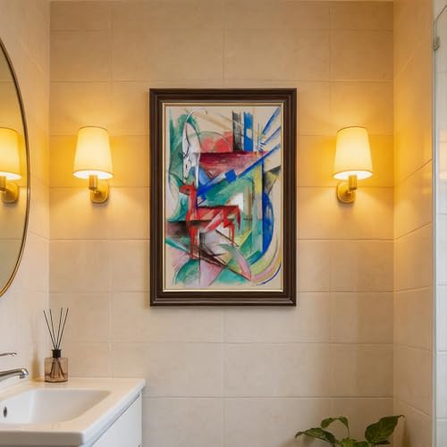 Impression sur toile Franz Marc deco murale premium 20cm - 7