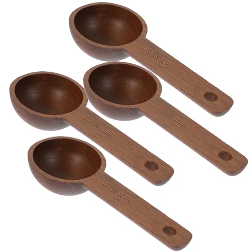 NOLITOY �ؐ��R�[�q�[���W���[�X�v�[��4�{�Z�b�g �u���b�N�E�H���i�b�g�� �v�ʃX�v�[�� �R�[�q�[ �g�� �������p �L�b�`���p�e�B�[�X�N�[�v