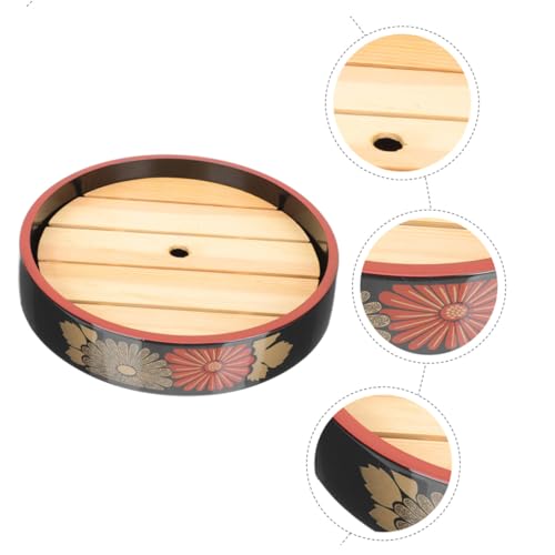 Plato redondo reutilizable para sushi 24.5 cm miniatura 3