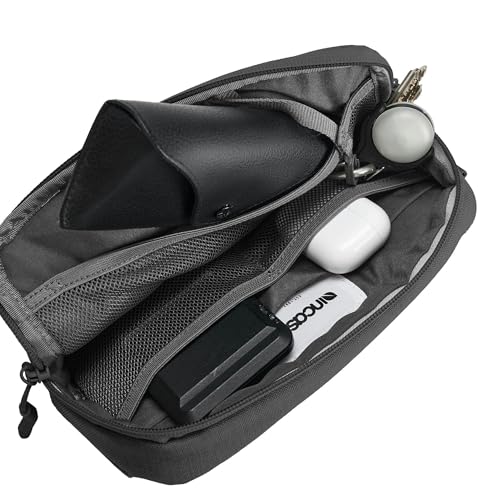 Incase Crosstown Sling - Compact, Durable and Lightweight, Crossbody & Hip Carry, Faux Fur Device Pocket, Easy Access Pockets4