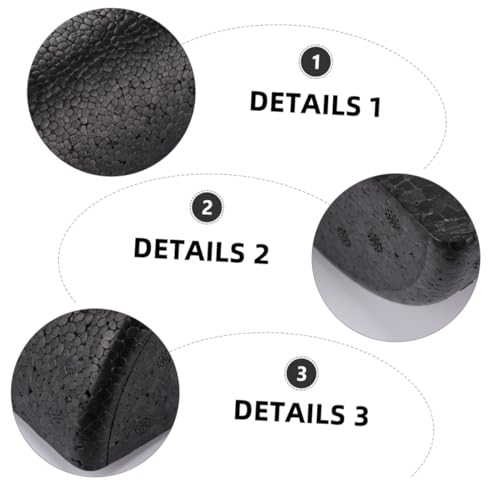 2 piezas Rodillo de Yoga EPP Semicircular para Masaje Muscular y Terapia Física, Rodillo de Espuma para Masaje Profundo de Tejidos miniatura 6