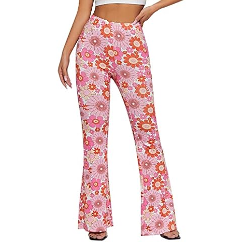 EVELUST 70s Flare Pants for Women Cover