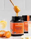 Wedderspoon Raw Premium Manuka Honey, KFactor 16, 17.6 Oz, Unpasteurized, Genuine New Zealand Honey, Traceable from Our Hives to Your Home