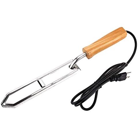 HunterBee Beekeeping Stainless-Steel Electric uncapping Knife for Beekeeper bee Keeper Honey Wax Scraper Honey uncapping Cutter Tool Cover