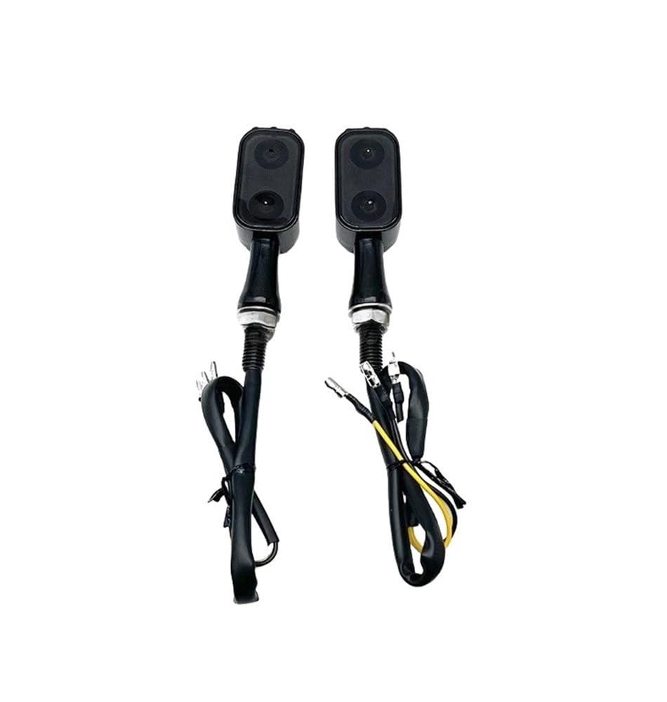 Indicatore direzione moto per moto 8 mm 2 LED 3 in 1, indicatori