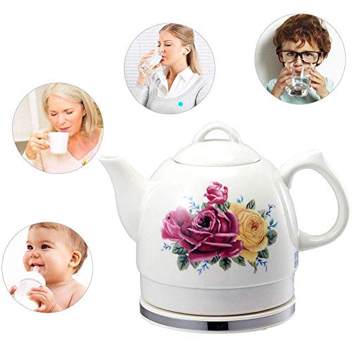 Bouilloire électrique portable en céramique rapide 1.2 L arrêt automatique - 6