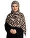 ZGMYC Fashion Leopard Print Hijab Scarf for Women Soft Modal Instant Hijab Head Wraps Shawls Long Scarves Headscarf