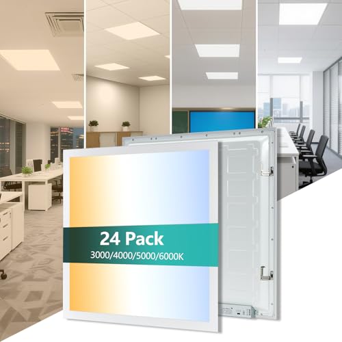Image of 2x2 LED Flat Panel Light 24 Pack 50W 5500LM 100-277V ETL