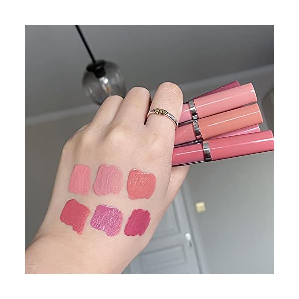 Matte-Nude-Liquid-6PcsSet-Lipstick-Velvety-Not-Fade-Long-Lasting-and-Waterproof-Wear-Lip-Makeup-Set-Non-Stick-Cup-Moisturizer-Durable-Lip-Gloss-kit-B MYUANGO 6Pcs Matte Lipstick Set Liquid Lip Gloss Velvety Not Fade Long Lasting and Waterproof Long Last Makeup Set Non-Stick Matte Finish (B)