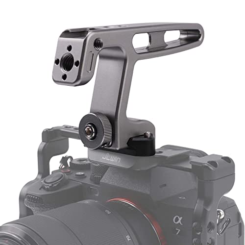 FOTGA NATO Mini Top Handle Grip + 50 mm Quick Release NATO Rail for Lightweight DSLR Mirrorless Camera Cage Rig - Image 2