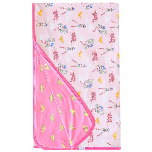 Image of Copper Pearl Jumbo 3-Layer Baby Blanket: Soft Baby Quilts for Boys and Girls | Breathable, Cozy, Toddler Blanket | Baby Quilt for Newborns | 60x72 Premium Material | Wonder Woman