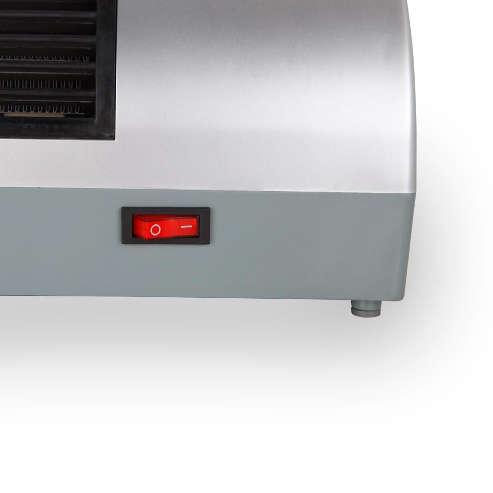 Calefactor de pared 2000W, Split de pared, Mando a Distancia, Función Ventilador, Termostato digital, Temperatura Ajustable