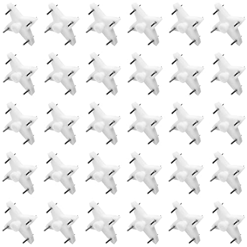 Image of 80Pcs Hardwall Hanger Mount Non-Mark Hook Photo Picture Frame Hanger Invisible Nail Hangers No Damage Wall Hangers for Hardware Fasteners Concrete Hooks Walls Wooden Doors Wall Wallpaper