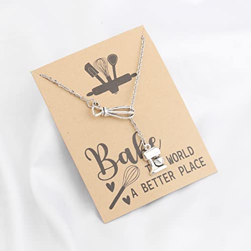 MAOFAED Baker Gift Pastry Baker Gift Bake The World A Better Place Bake Lover Gift Baker Merchandise (Bake The World Card ne)4