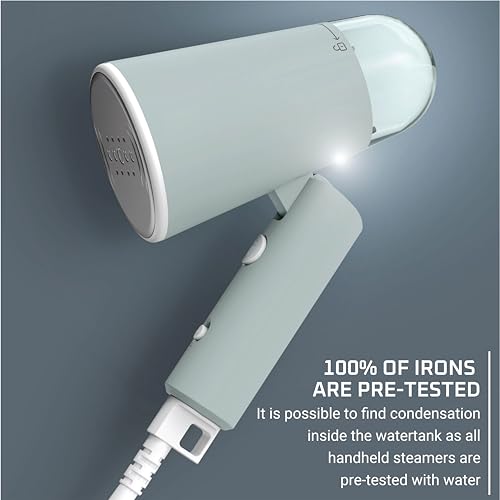 image for Rowenta Mini Travel Steamer for Clothes, Portable Handheld Steamer wit