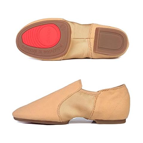 Zapatillas Ballet Lona Mujer Niña Comodos Deportivas Baile Jazz Danza Split Cover